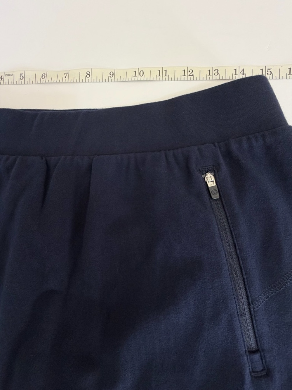 T by Talbots Women's Athletic Skort Navy Blue Size Medium Petite - Picture 5 of 6